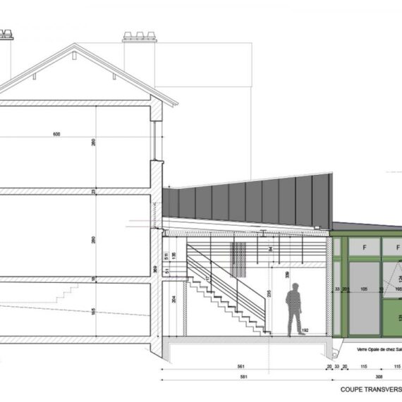 Extension maison individuelle au Chesnay