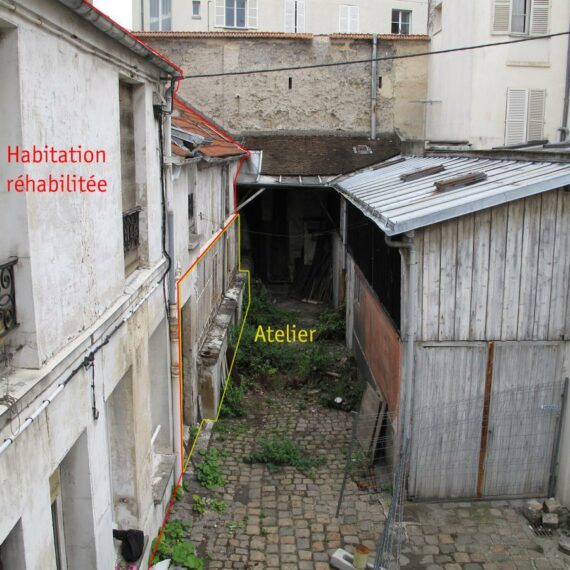 Maison atelier à Versailles