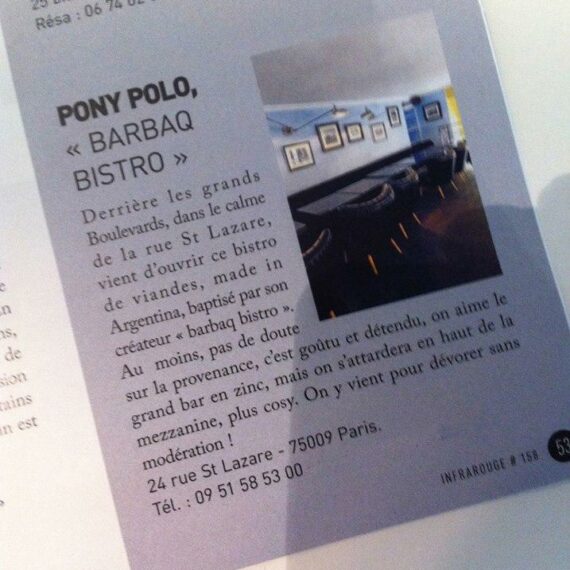 Pony Polo à Paris