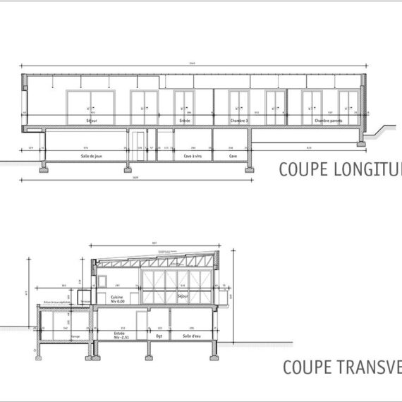 Restructuration maison individuelle à Mareil-Marly