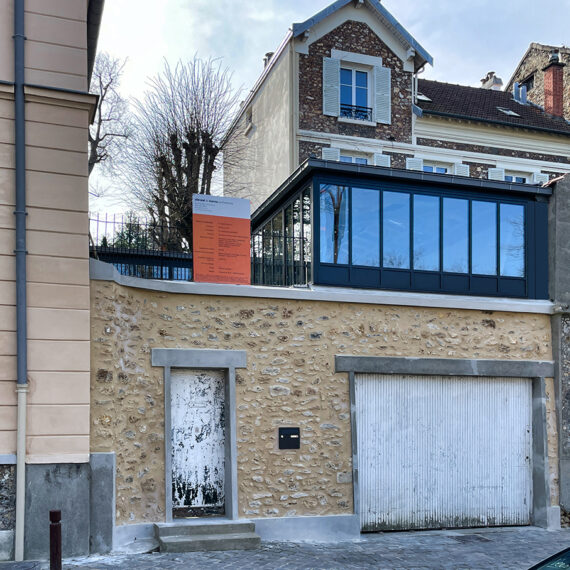 Rénovation et création d’un jardin d’hiver d’une maison d’habitation à Versailles