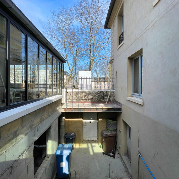 Rénovation et création d’un jardin d’hiver d’une maison d’habitation à Versailles