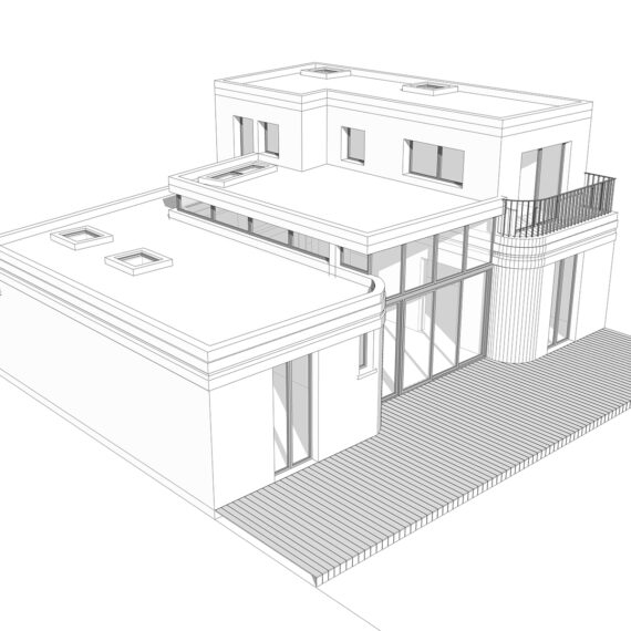 Rénovation et extension d’une maison d’habitation à Noisy-le-Grand