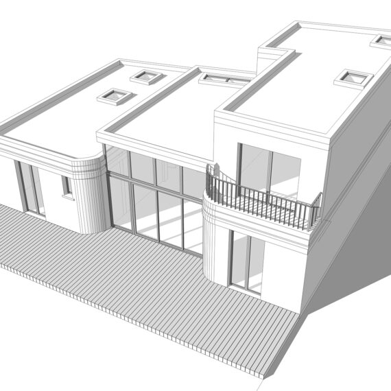 Rénovation et extension d’une maison d’habitation à Noisy-le-Grand