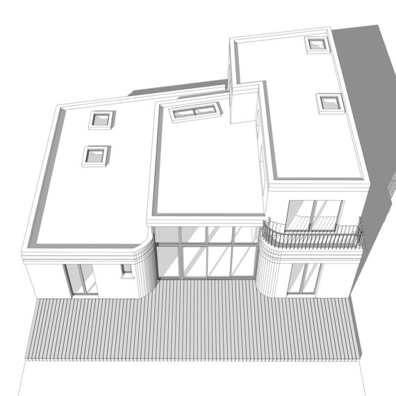 Rénovation et extension d’une maison d’habitation à Noisy-le-Grand