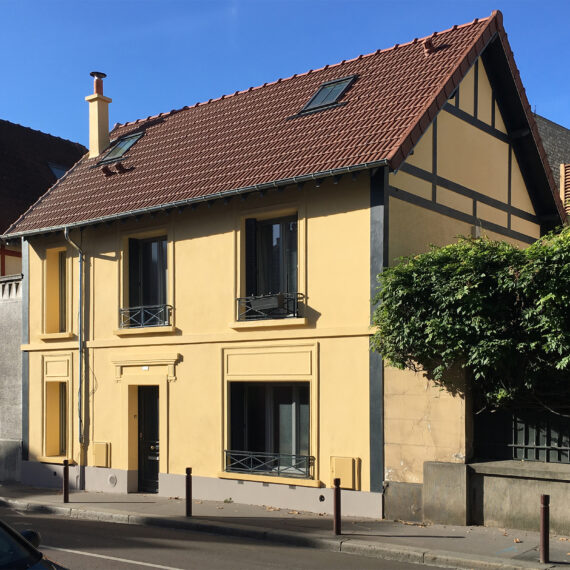 Rénovation et extension d’une maison d’habitation à Versailles